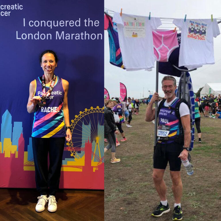 Rachel and Paul – London Marathon 2022