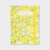A6 Perfect Bound Notebook - Yellow Floral/Little Notes