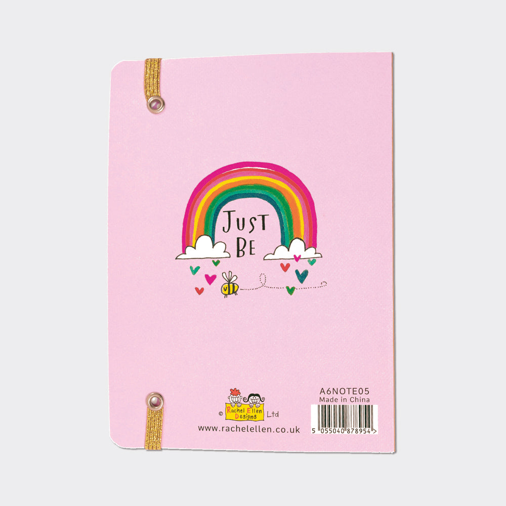 A6 Perfect Bound Notebook - Live In The Moment