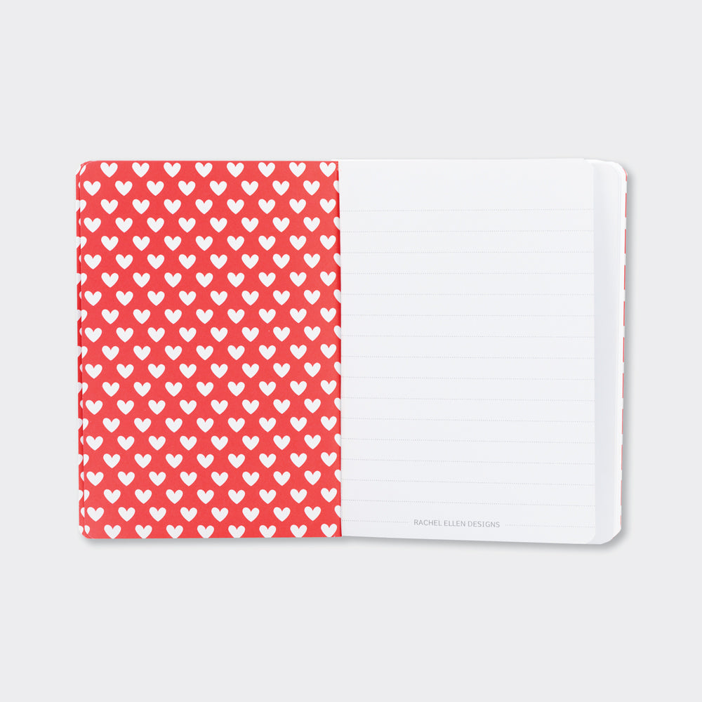 A6 Perfect Bound Notebook - Berry Lovely Notes