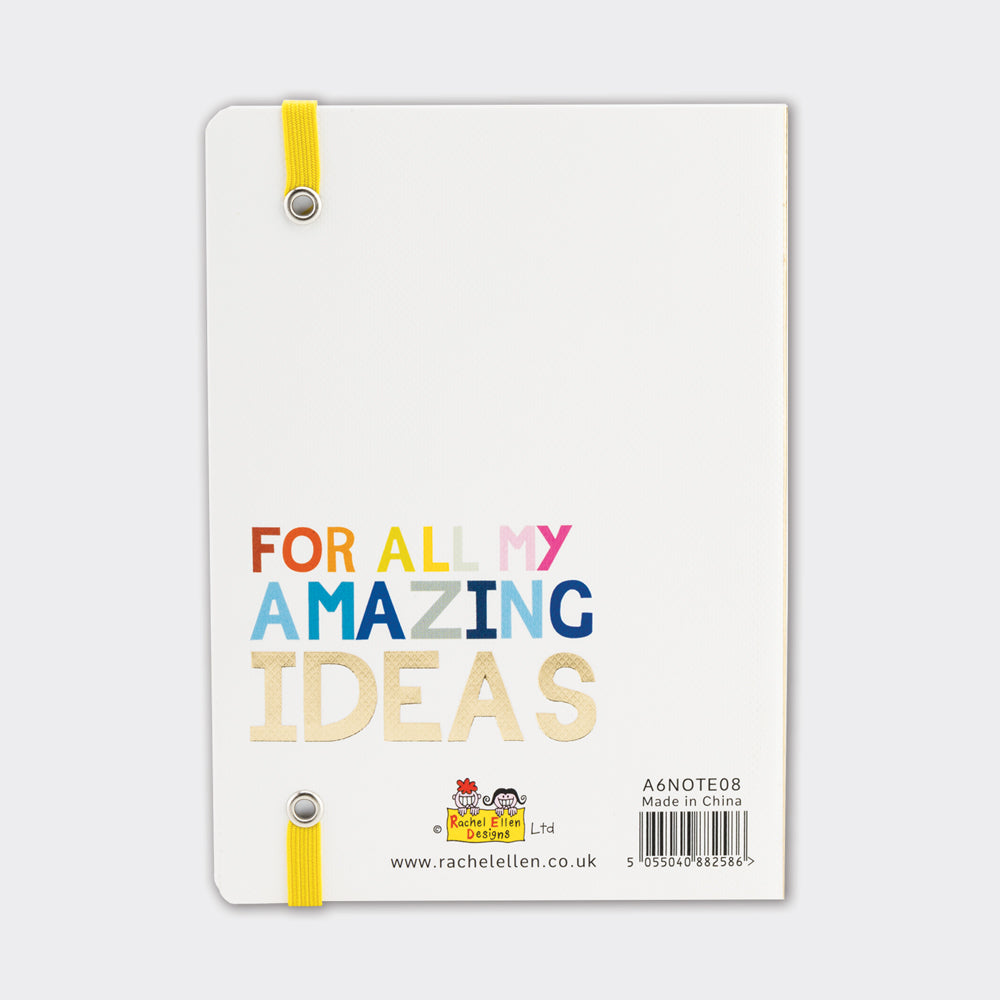 A6 Perfect Bound Notebook - Big Text