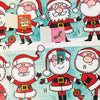 Advent Calendar Card - Multiple Santas
