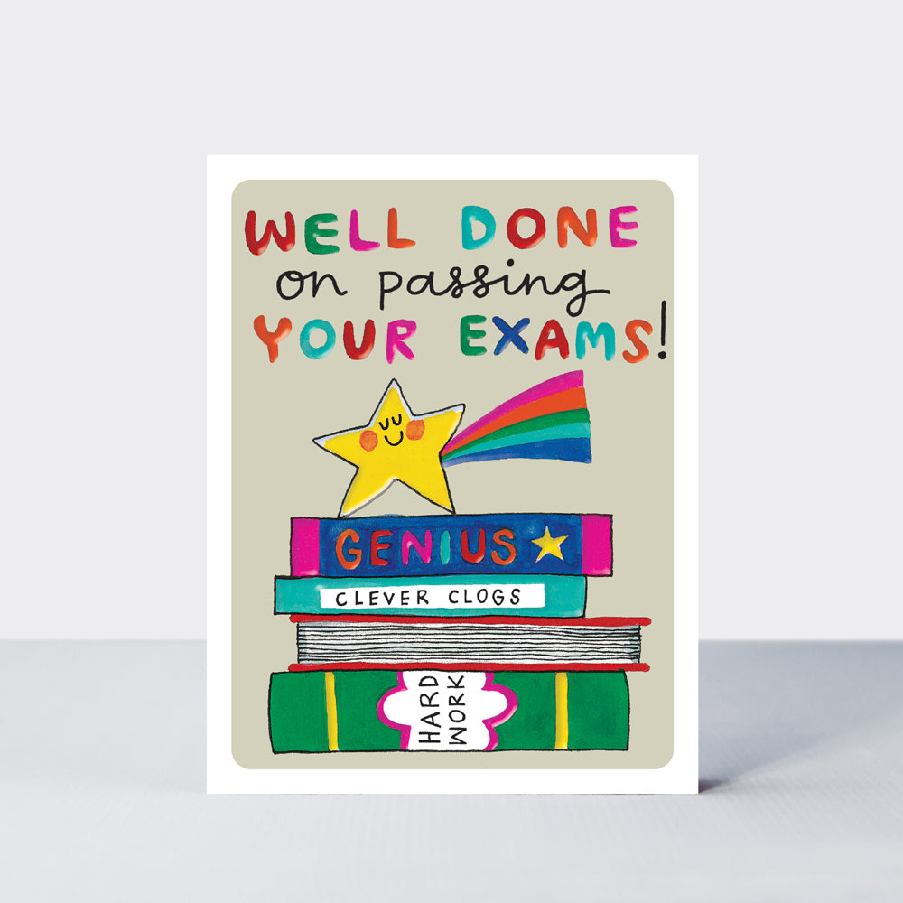 Academic Hey! - Well Done Exams Card Books & Star