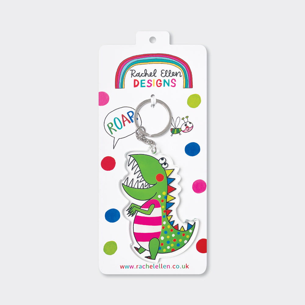 Acrylic Keyrings - Dinosaur