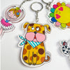 Acrylic Keyrings - Dog