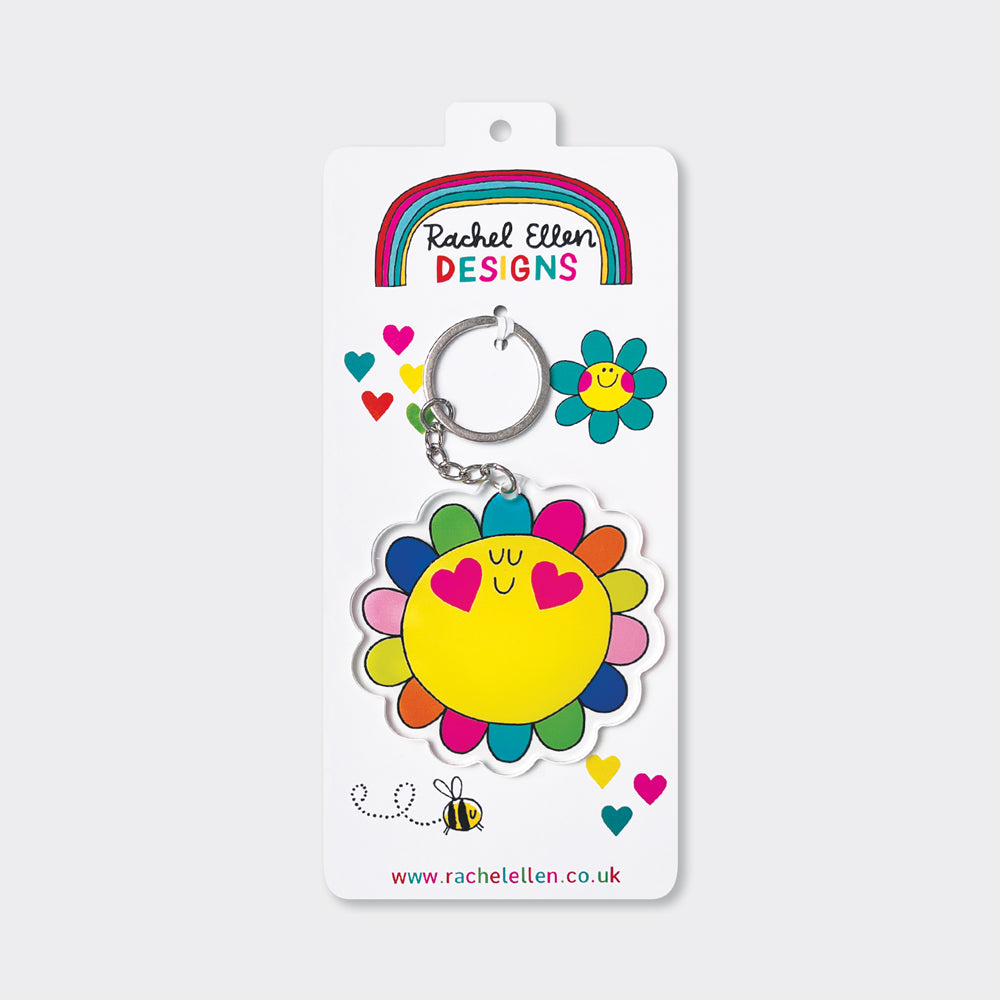Acrylic Keyrings - Flower