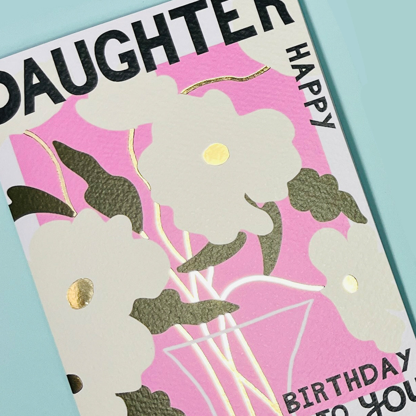 Belle - Daughter Birthday Poppies - Birthday Card