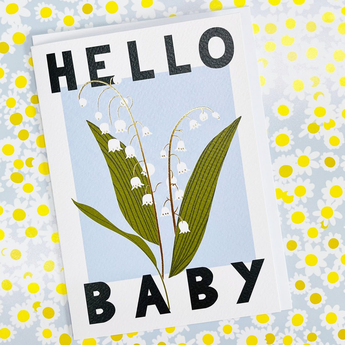 Belle - Hello Baby Card