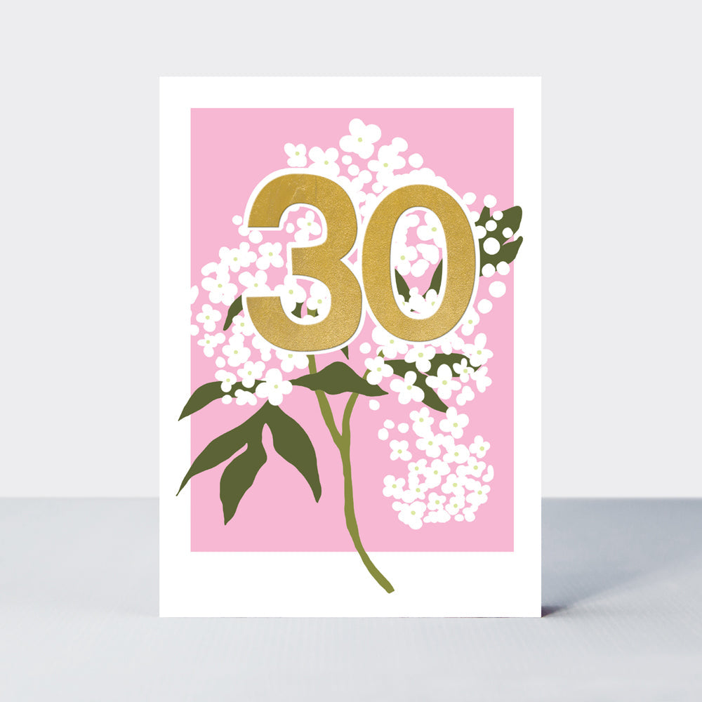 Belle - Age 30 Birthday Card