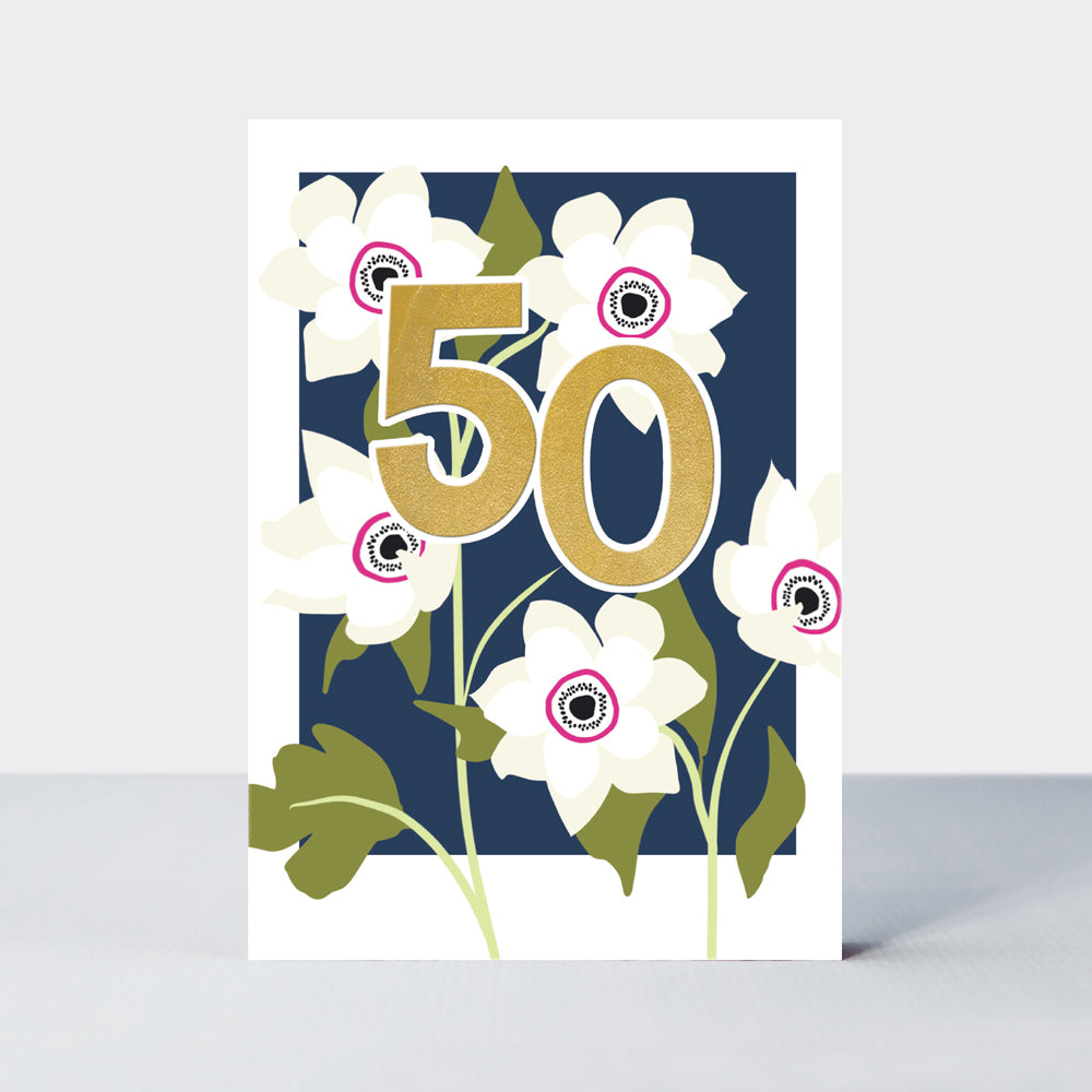 Belle - Age 50 Birthday Card