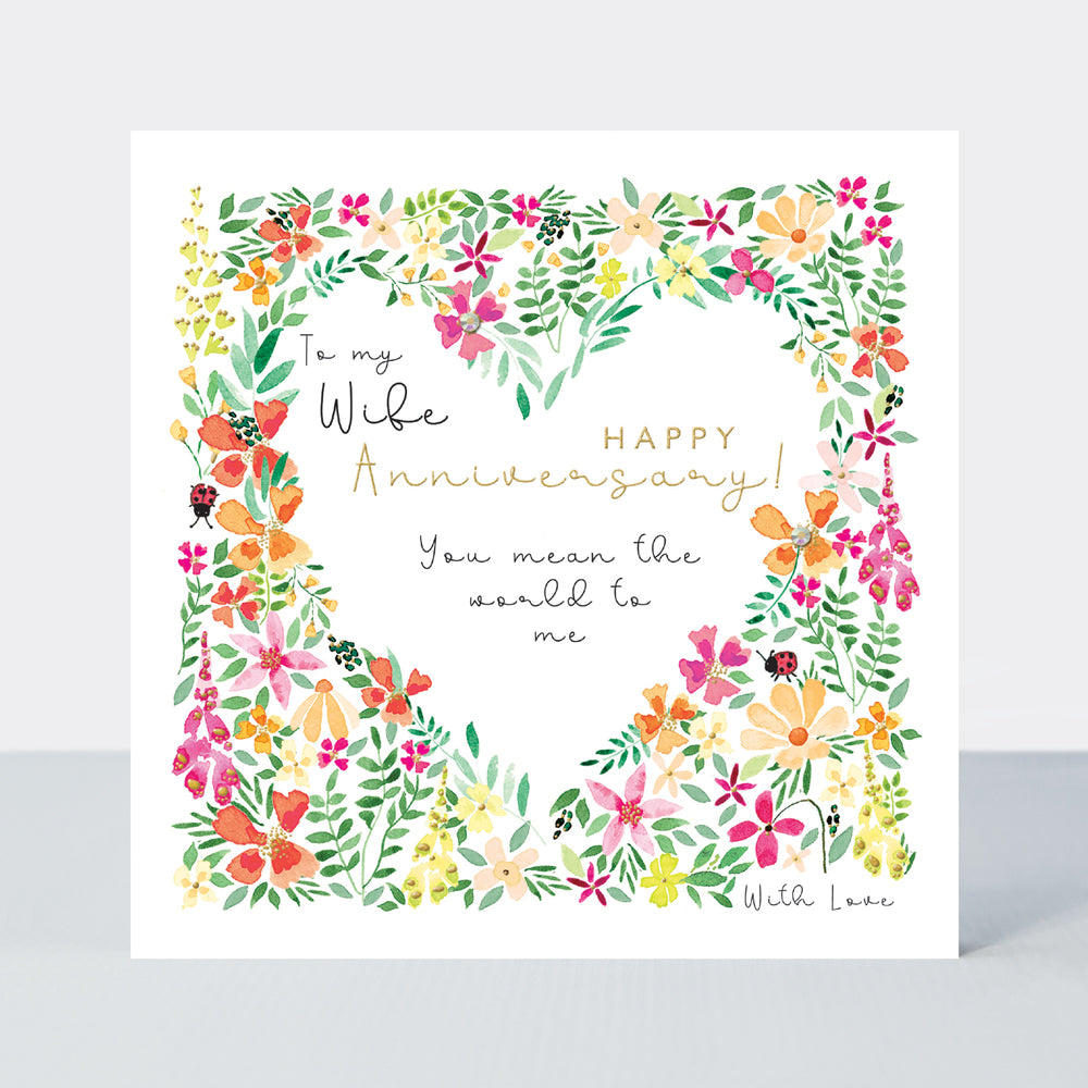 Blossom - Anniversary/Wife Heart