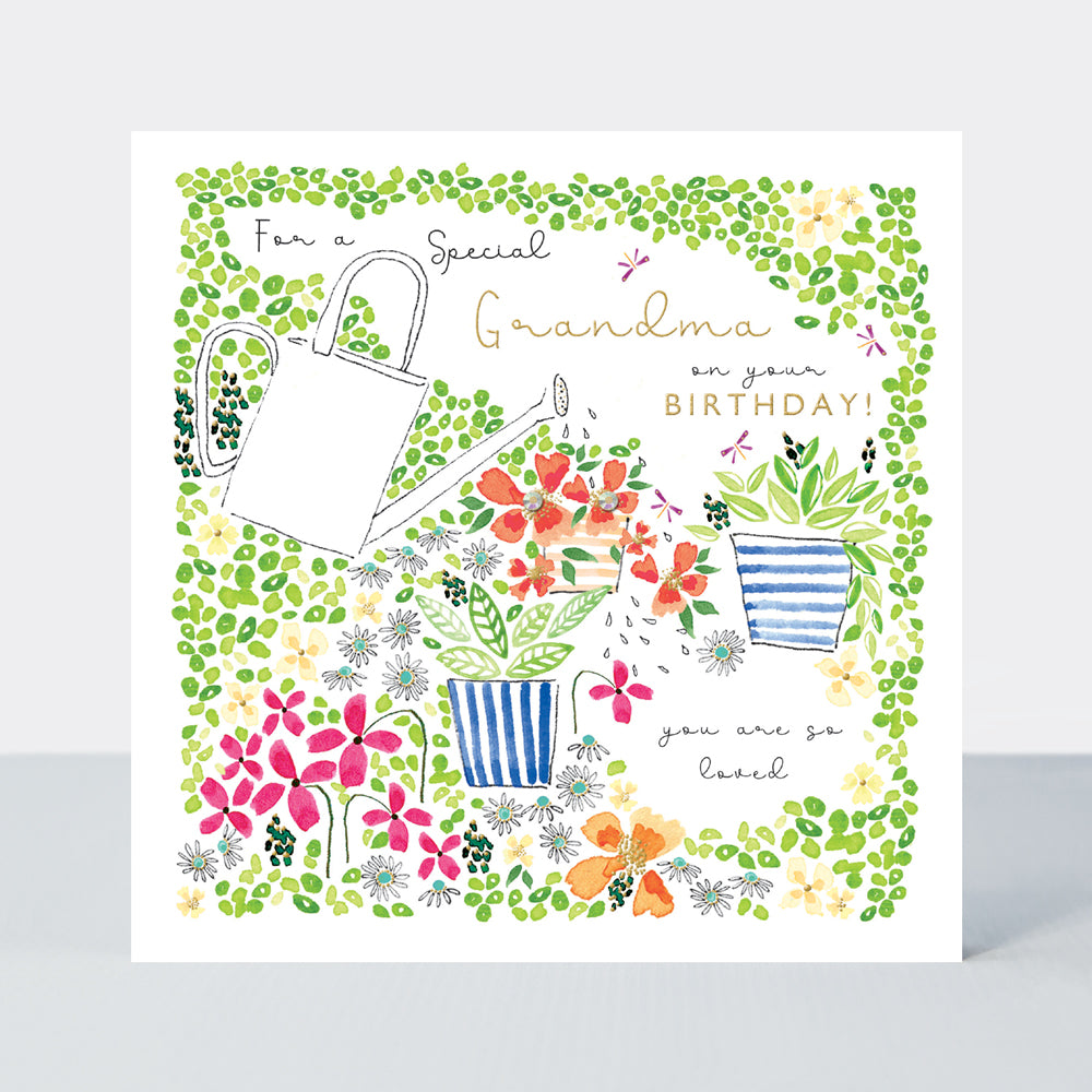 Blossom - Birthday Grandma Gardening - Birthday Card