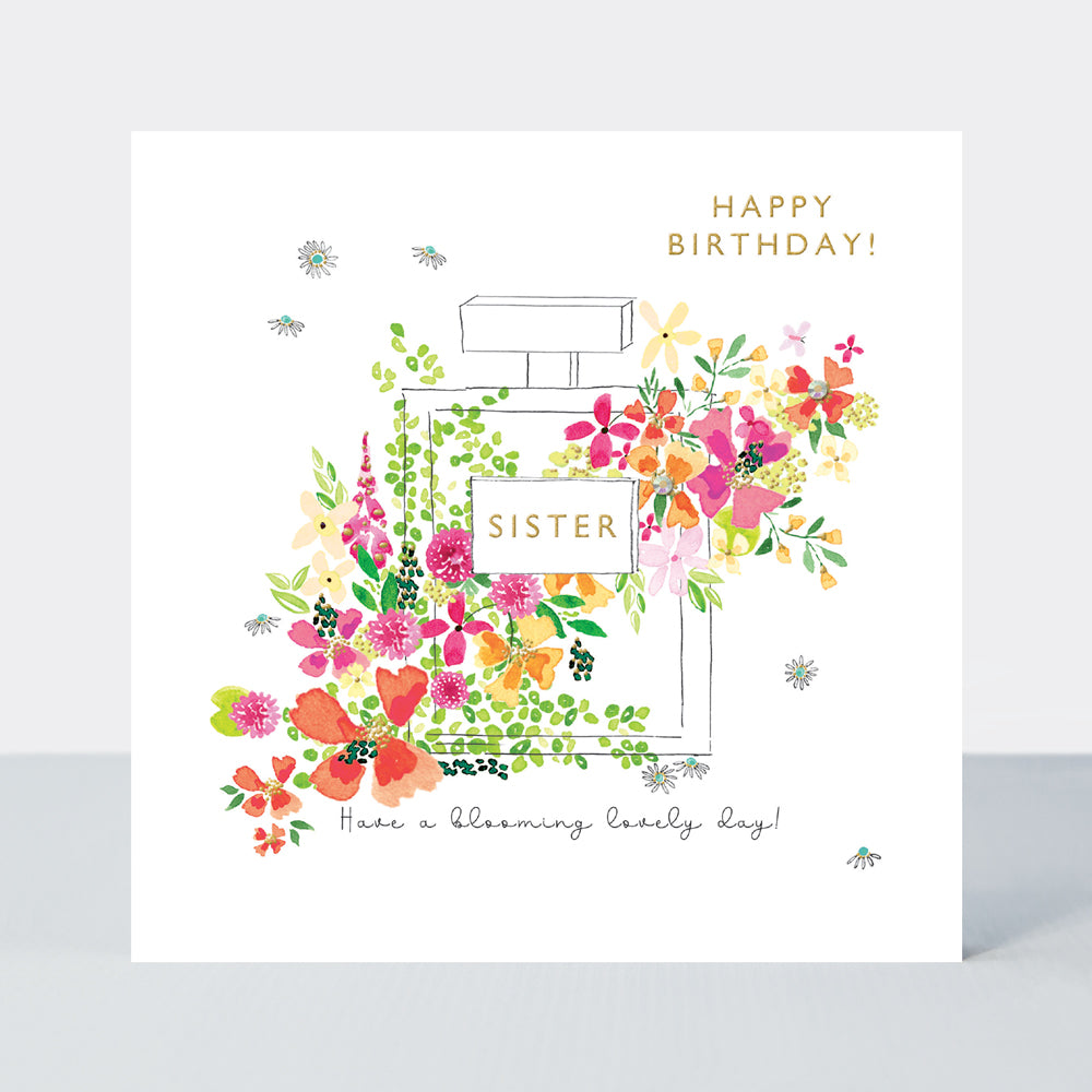 Blossom - Birthday Sister Perfume - Birthday Card