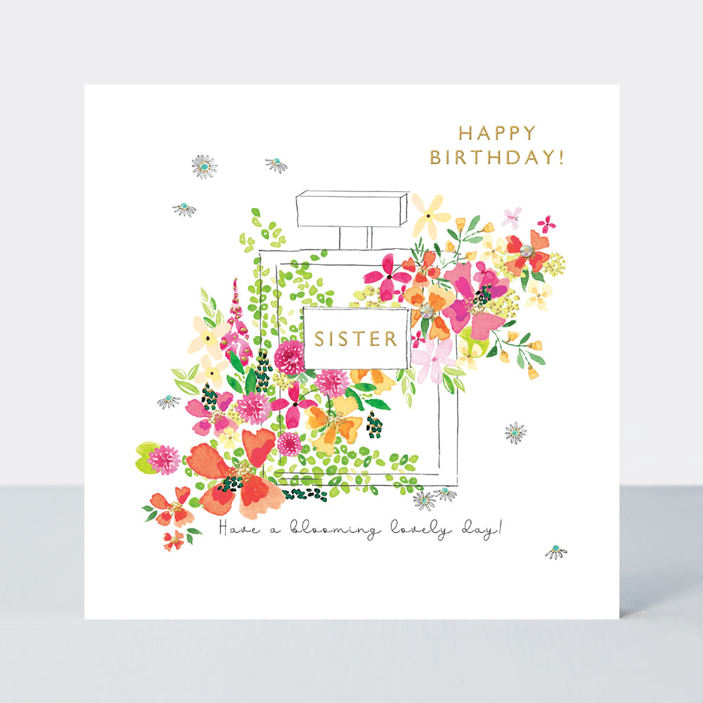 Blossom - Birthday Sister Perfume  - Birthday Card
