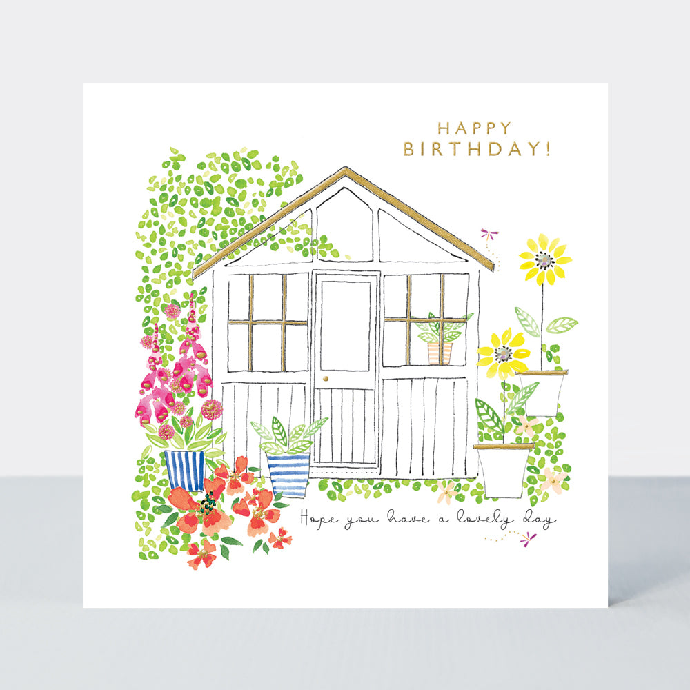 Blossom - Birthday Greenhouse  - Birthday Card