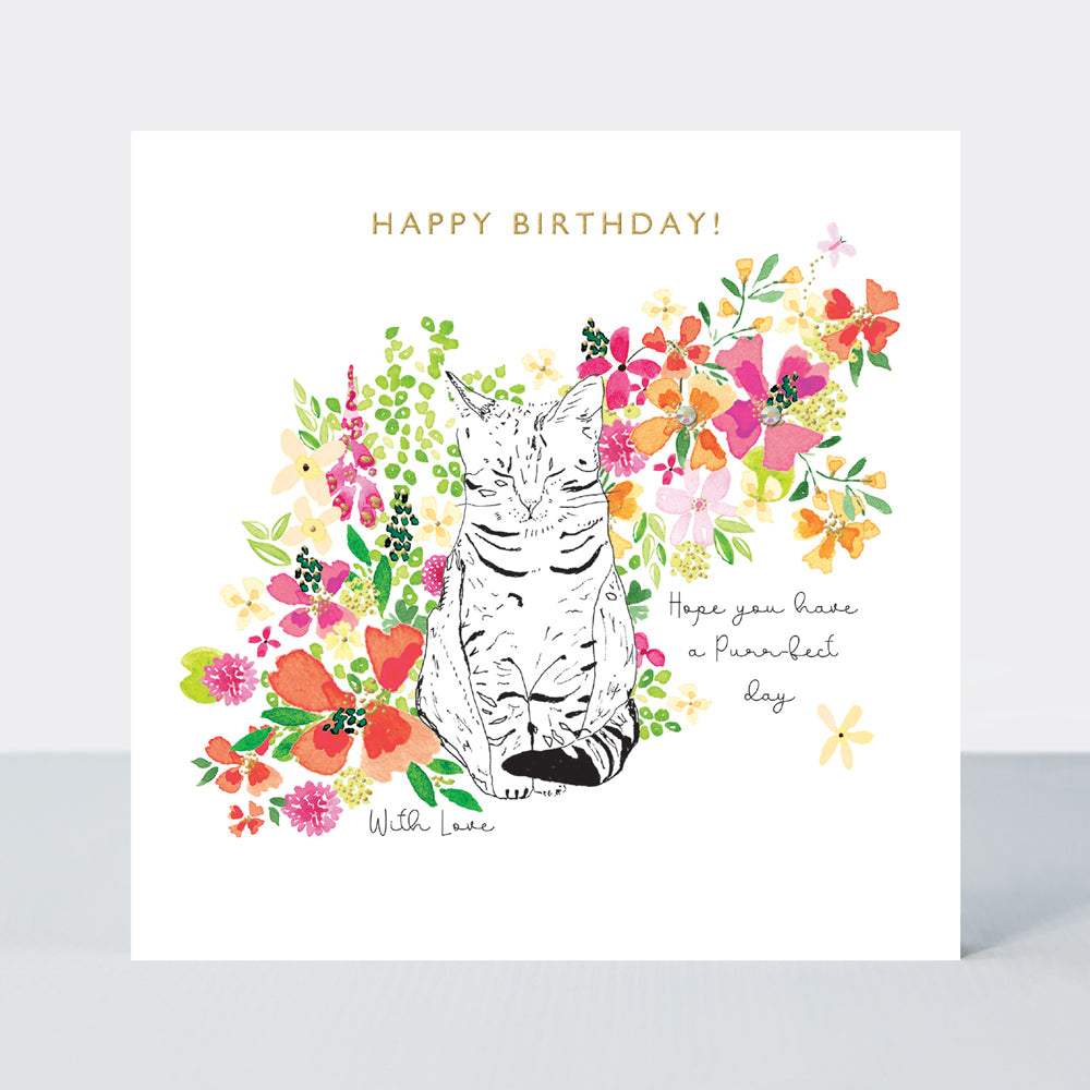 Blossom - Birthday Cat  - Birthday Card