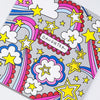 Scatter Brain - Daughter Birthday/Rainbows Clouds & Shooting Stars Card