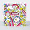 Scatter Brain - Daughter Birthday/Rainbows Clouds & Shooting Stars Card