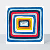 Scatter Brain - Dad Birthday/Colourful Stripes Card