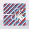Scatter Brain - Uncle Birthday/Big Stripy Present Card
