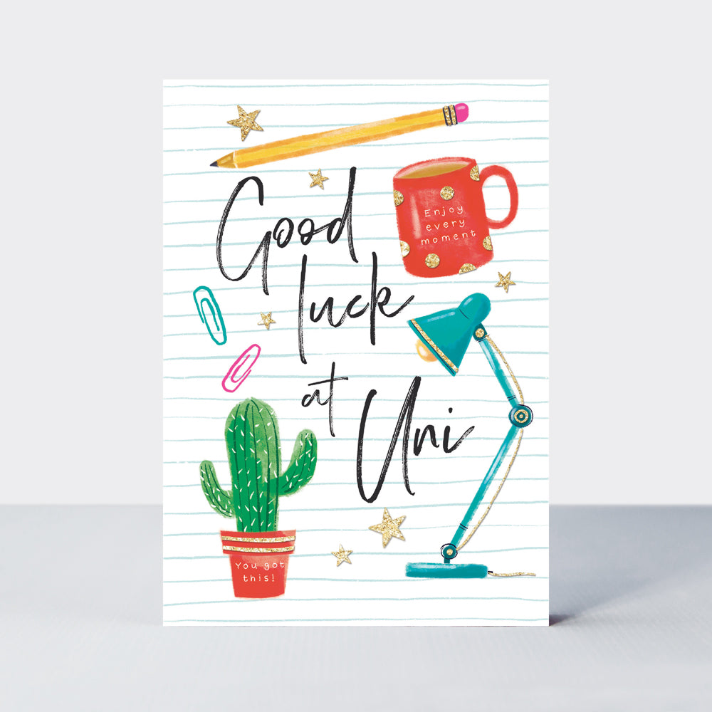 Bright Spark - Good Luck At Uni/Desk Icons
