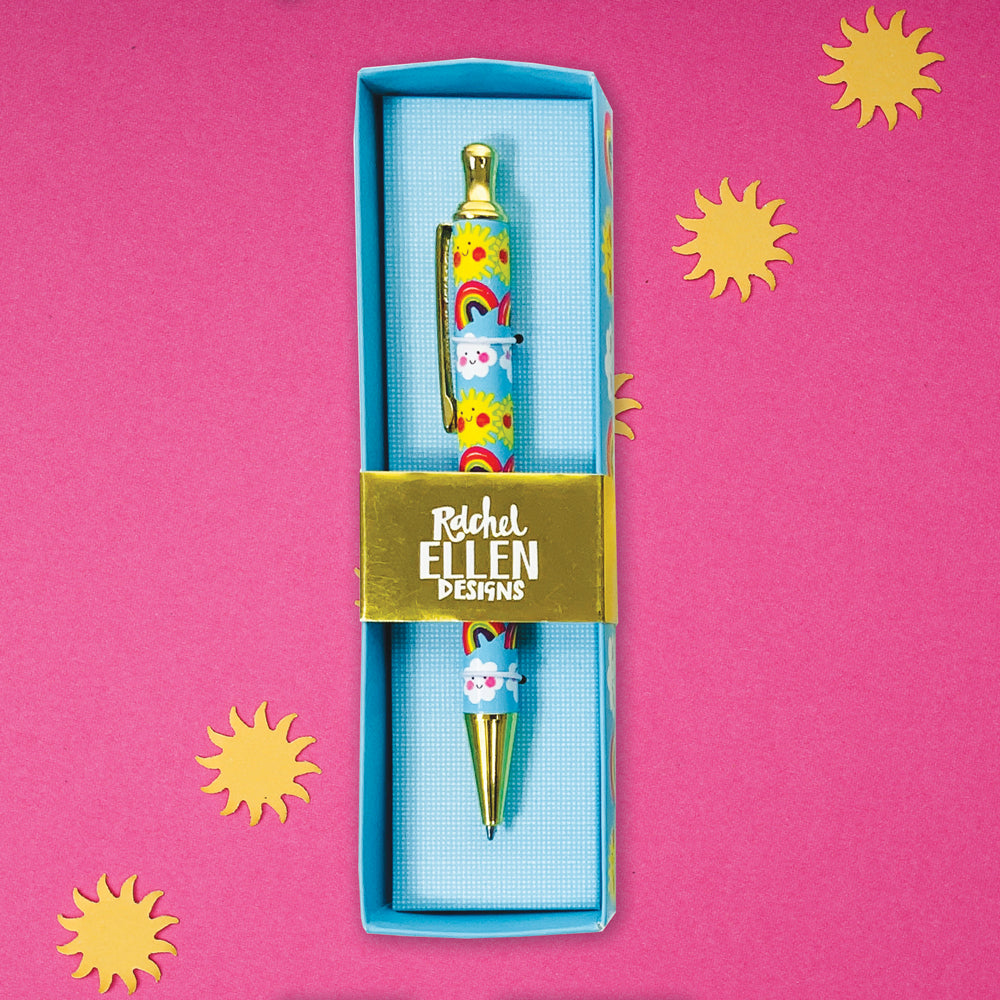 Boxed Pen - Sunshine & Rainbows