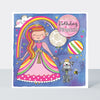 Chatterbox - Birthday Princess Rainbow & Balloons  - Birthday Card