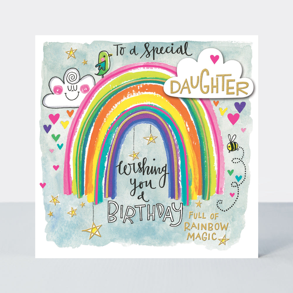 Chatterbox - Daughter Rainbow Magic  - Birthday Card