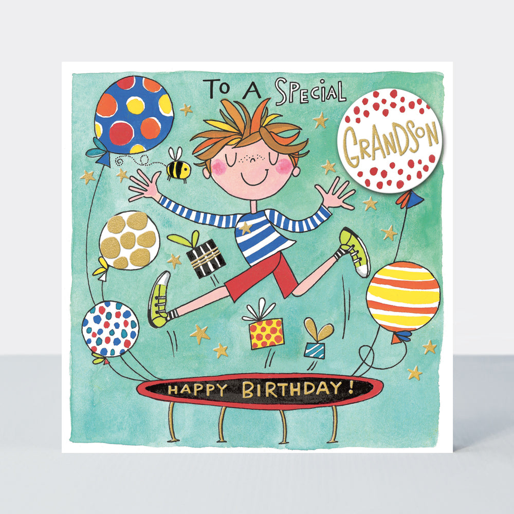 Chatterbox - Happy Birthday Grandson  - Birthday Card