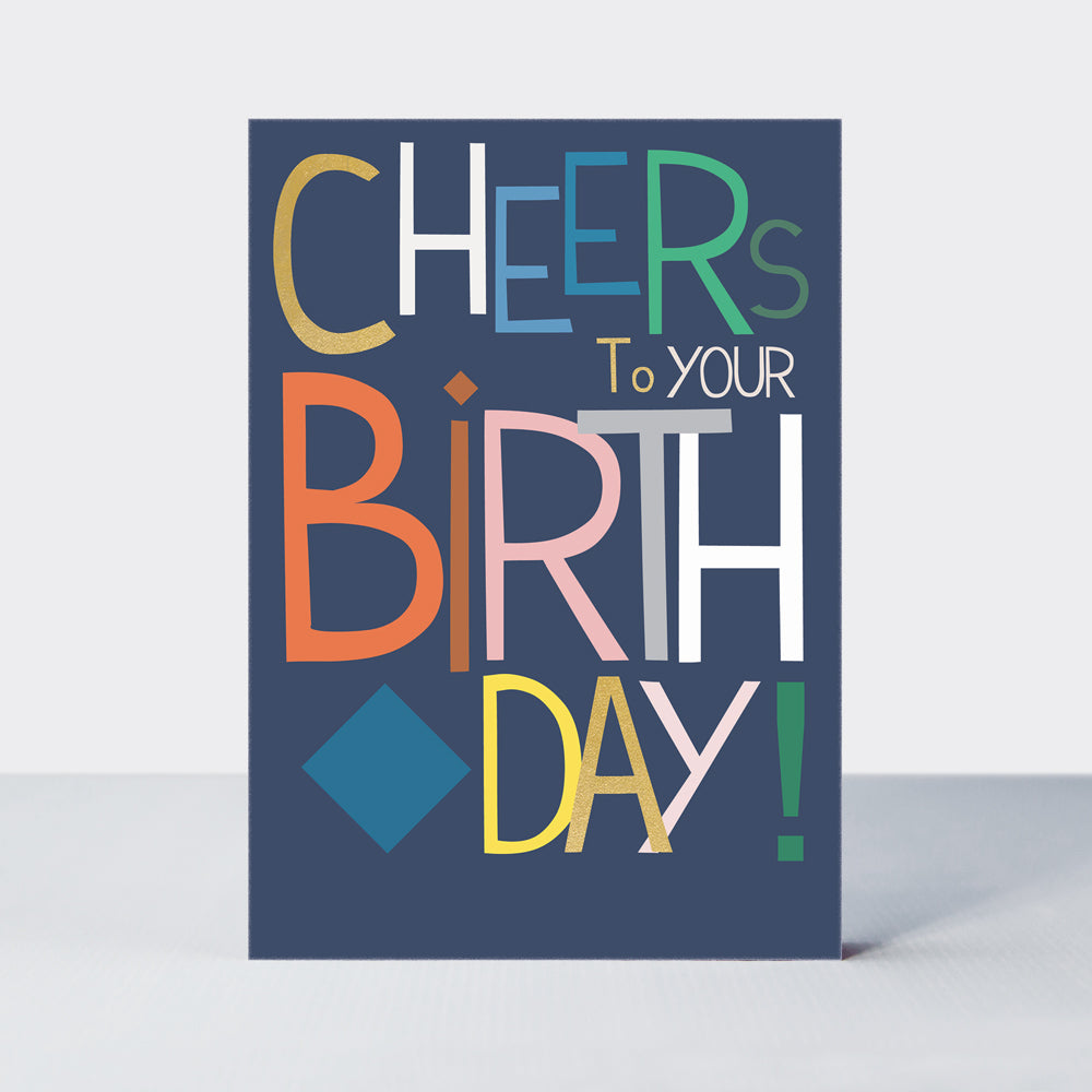 Checkmate - Birthday Colourful Cheers - Birthday Card