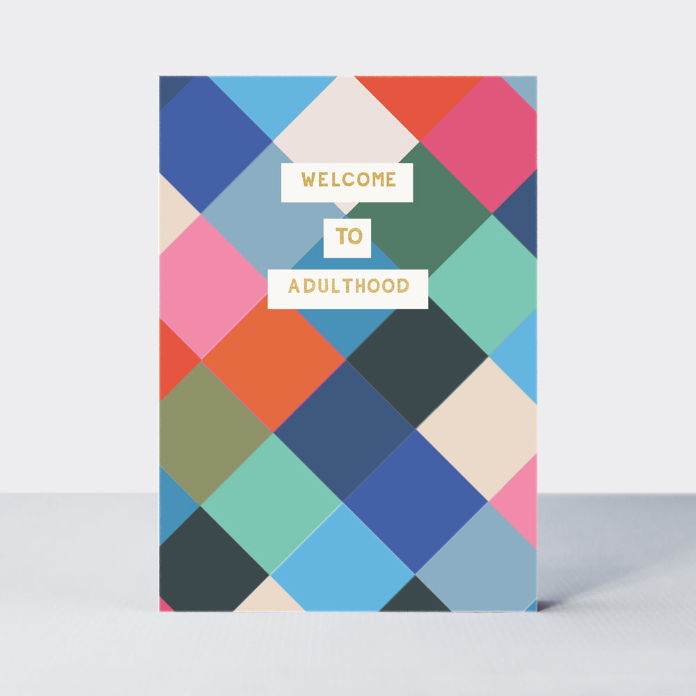 Checkmate - Birthday Welcome to Adulthood  - Birthday Card