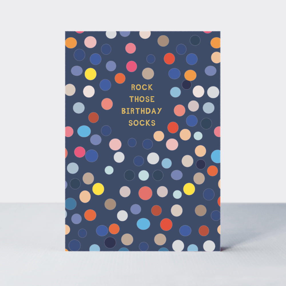 Checkmate - Rock Those Birthday Socks - Birthday Card