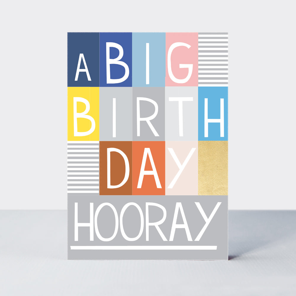 Checkmate - A Big Birthday Hooray - Birthday Card