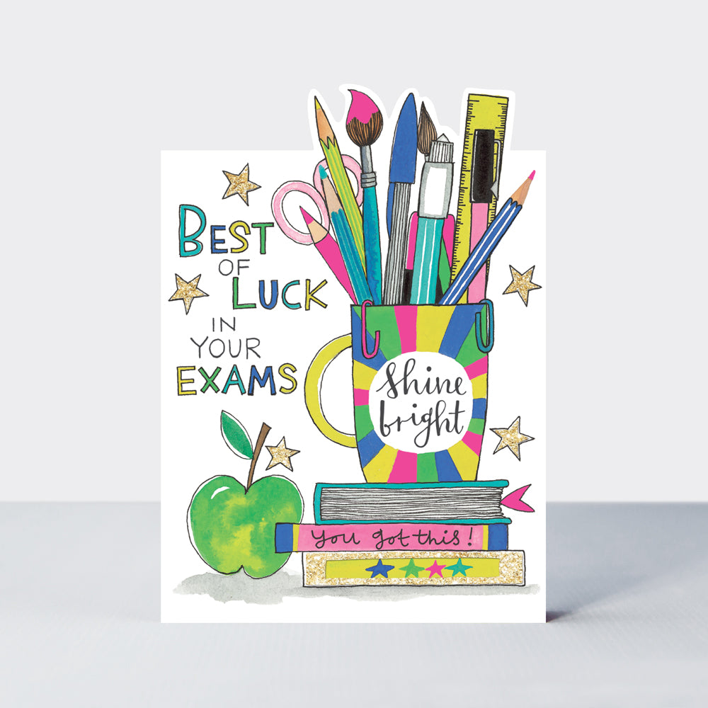 Cherry on Top - Best of luck in your exams card
