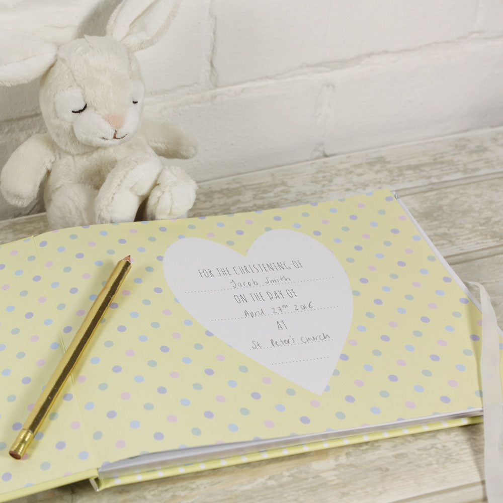 Christening Guest Book ‐ Christening Day Church