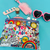 Clear Pencil Case/Pouch - 'You Are Pure Magic' Unicorns