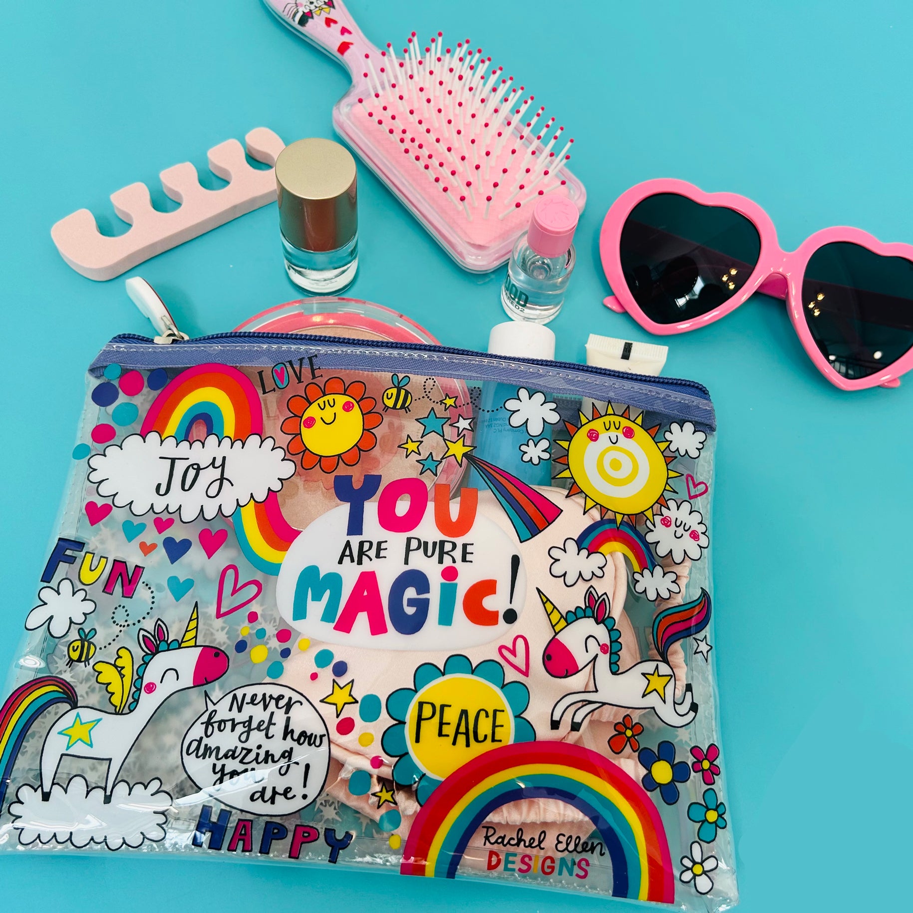 Clear Pencil Case/Pouch - &