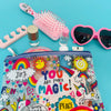 Clear Pencil Case/Pouch - 'You Are Pure Magic' Unicorns