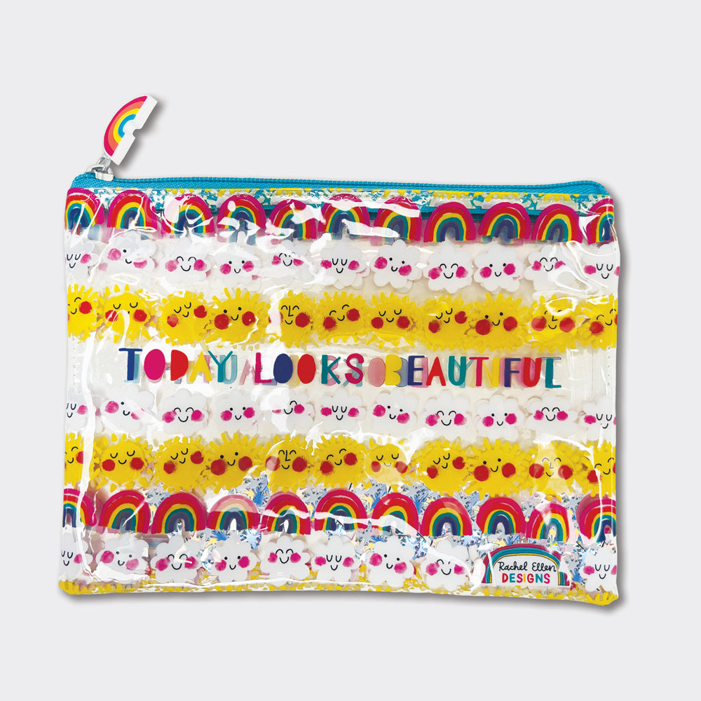 Clear Pencil Case/Pouch - Today Looks Beautiful&