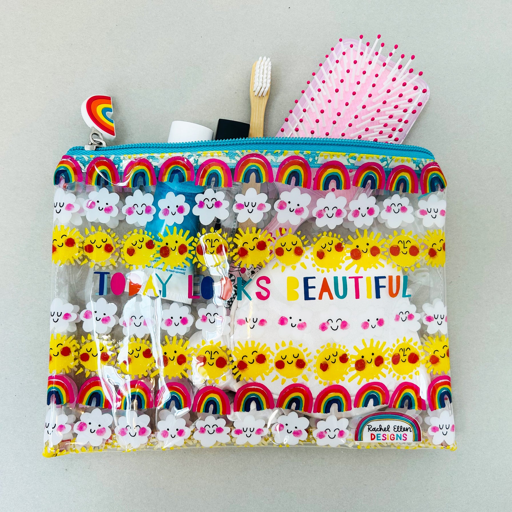Clear Pencil Case/Pouch - Today Looks Beautiful&
