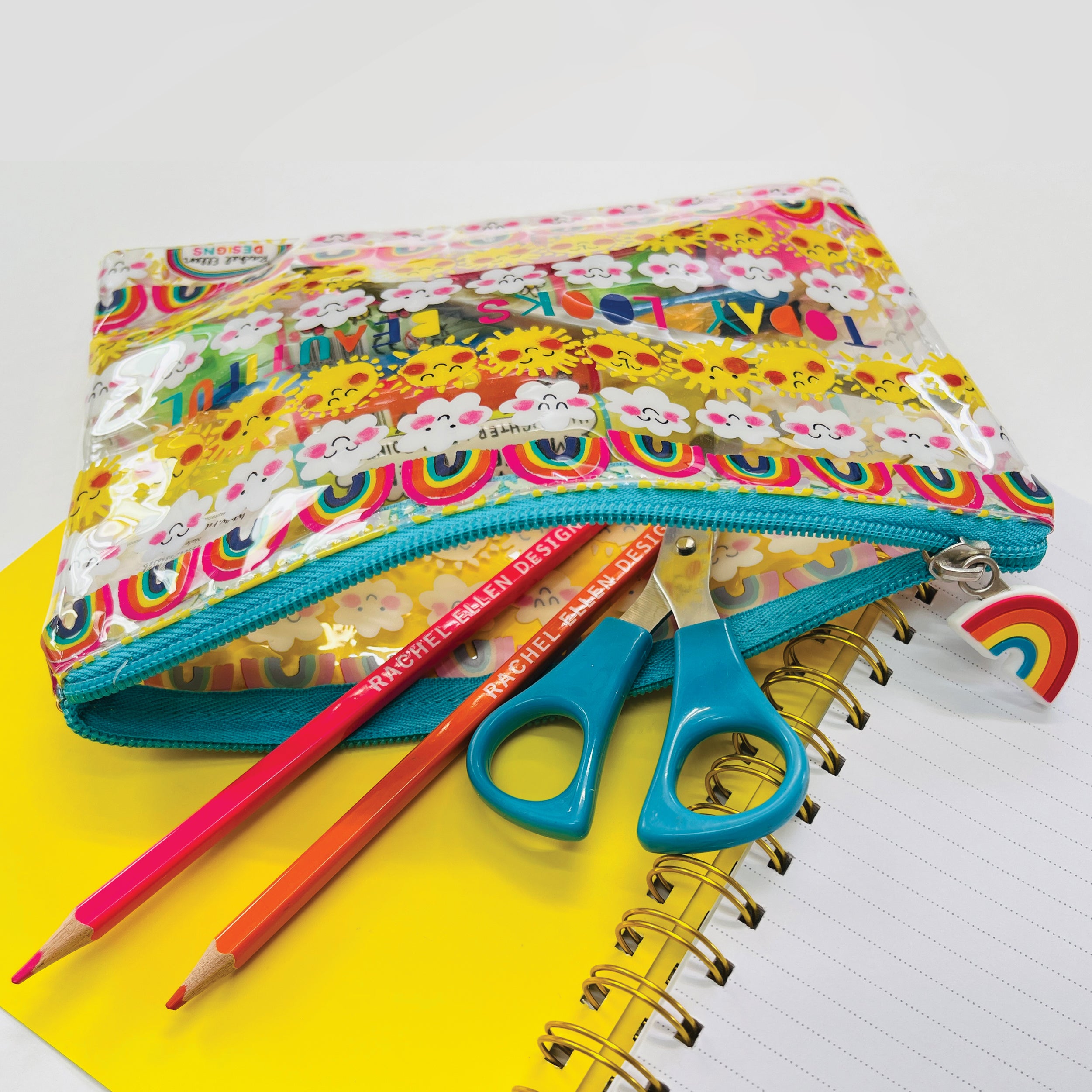 Clear Pencil Case/Pouch - Today Looks Beautiful&