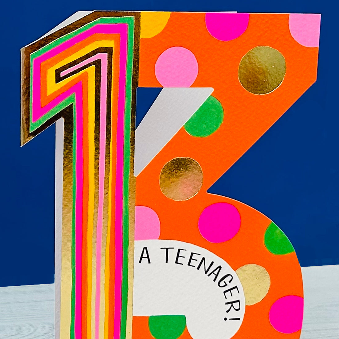 Cookie Cutters - Age 13 - A Teenager - Birthday Card