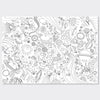 Giant Colouring Posters - Space - To The Moon