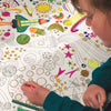 Giant Colouring Posters - Space - To The Moon