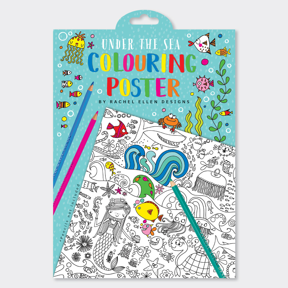 Giant Colouring Posters - Under The Sea