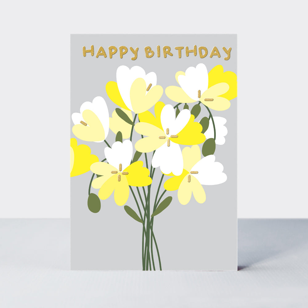 Oopsie Daisy - Happy Birthday/Sweet Peas Birthday Card