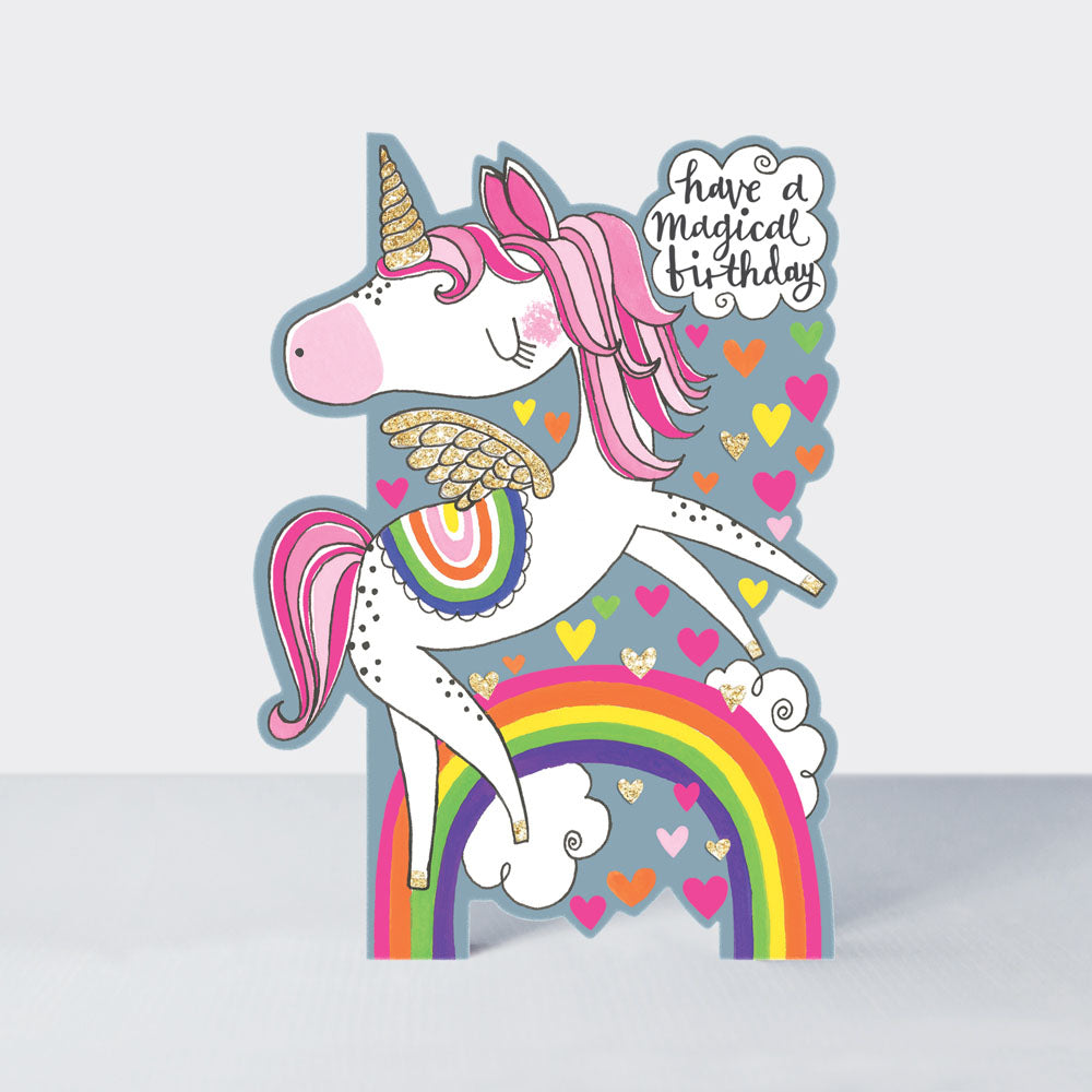 Little Darlings - Magical Birthday Unicorn - Birthday Card