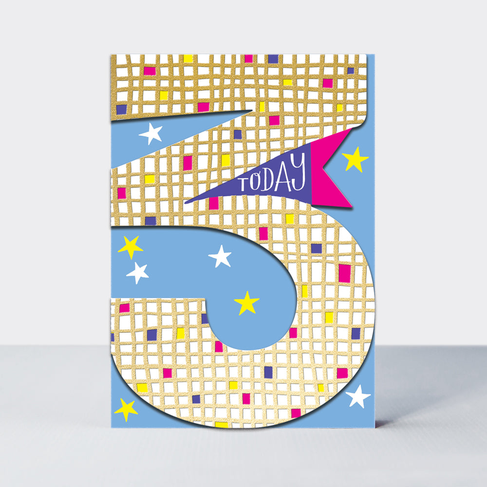 DITTO - Age 3 Girl - Birthday Card