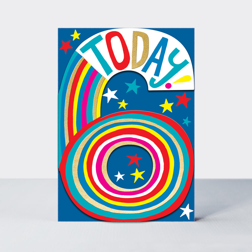 DITTO - Age 6 Boy - Birthday Card