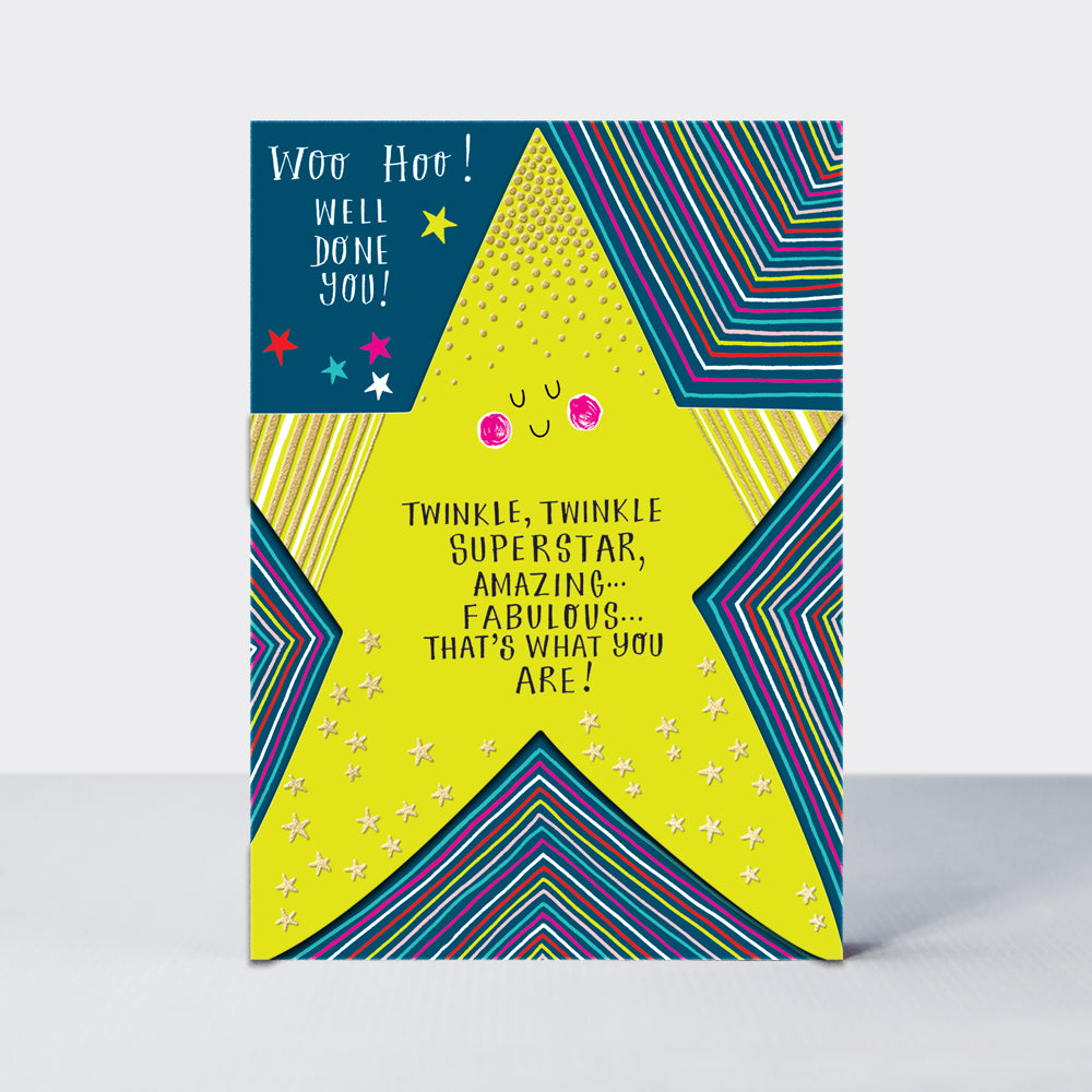 DITTO - Woo Hoo! Well done you! Greetings Card